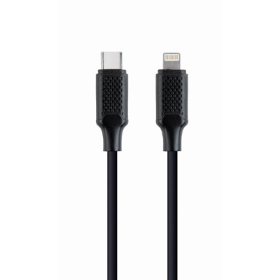 GEMBIRD Kabel USB 2.0 Type-C na Ligtning (CM/8pinM), 1,5m, datový, černá