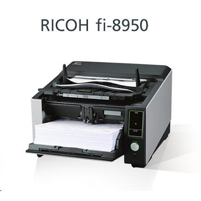 RICOH skener Fi-8950 A3, color, duplex, 150ppm v barvě 300dpi, USB 3.2 + RJ-45, ADF 750, Z: 12M