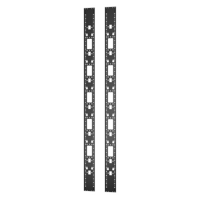 APC Easy Rack Vertical 0U accessory channel, 48U, qty. 2