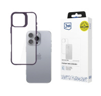 3mk ochranný kryt Satin Armor Case+ Purple pro Apple iPhone 16 Pro Max