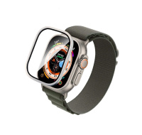 COTECi Titanium Alloy Frame Sapphire Film for Apple Watch Ultra 49mm