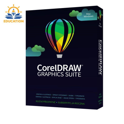 CorelDRAW Graphics Suite Education 365 dní pronájem licence (Single) (Windows/MAC)