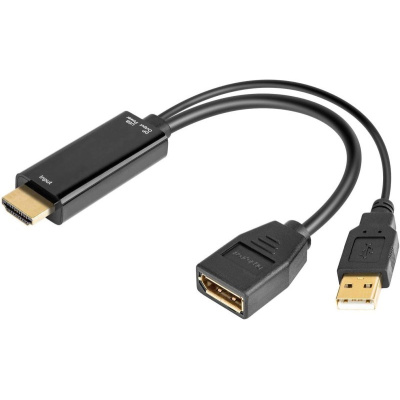 PREMIUMCORD adaptér HDMI to DisplayPort s napájením