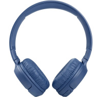 JBL Tune 510BT Blue sluchátka na uši, bezdrátová, Bluetooth 5.0, 32 ohm, výdrž až 40 hod, rychlé nabíjení, modrá
