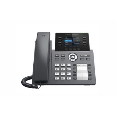 Grandstream GRP2634 [VoIP telefon - 8 linek, 4 SIP účty, RJ9, Bluetooth, PoE, Wi-Fi]