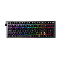 ASUS klávesnice ROG Strix Morph 96 WL, Mechanická, Bezdrátová, CZ/SK, černá