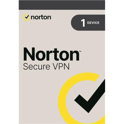 NORTON SECURE VPN ENG 1 uživatel pro 1 zařízení na 1 rok ESD