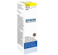 BAZAR - EPSON ink bar T6734 Yellow ink container 70ml pro L800/L1800 - Poškozený obal (Komplet)