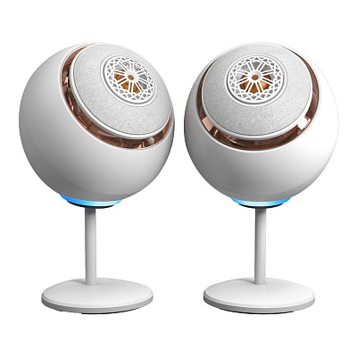 Creative repro Pebble Nova - mobilní reproduktor - bílý