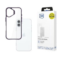 3mk ochranný kryt Satin Armor Case+ Purple pro Apple iPhone 16 Plus