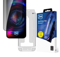 3mk tvrzené sklo HardGlass Max Privacy FrameFit pro Apple iPhone 14 Pro Max
