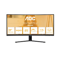AOC MT VA LCD WLED 34" CU34B3E - 3440x1440, 120Hz, 1xHDMI, DP, Zakřivený