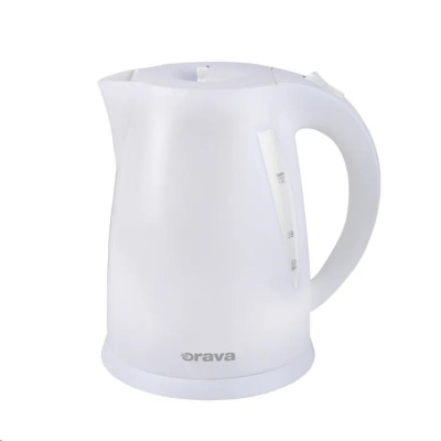 Orava VK-3117 W varná konvice 2000 W, 1.7 l, automatické vypnutí, bílá