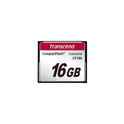 TRANSCEND CompactFlash Card CF180I, 256MB, SLC mode WD-15, Wide Temp.