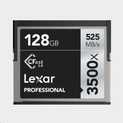 Lexar Pro 3500X Cfast (VPG-130) R525/W445 128GB