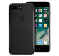 Puro zadní kryt "0.3 NUDE" pro Apple iPhone 7 Plus / iPhone 8 Plus, černá