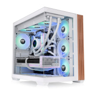THERMALTAKE Case View 380 WS ARGB, Průhledná bočnice, bílá