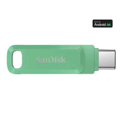 SanDisk Flash Disk 512GB Ultra Dual Drive Go, USB-C 3.2, zelená