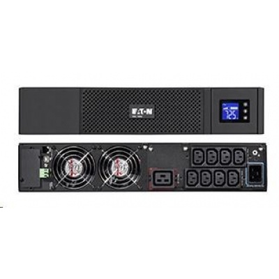 Eaton 5SC 3000i RT2U, UPS 3000VA / 2700W, 8 zásuvek IEC, LCD, rack/tower