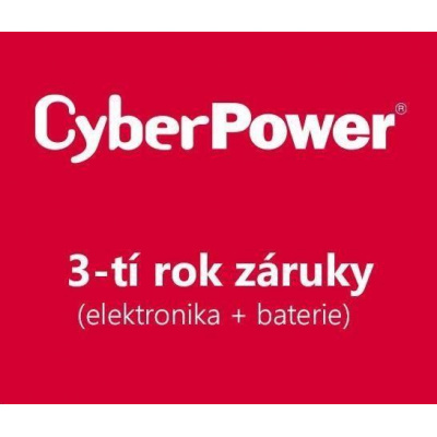 CyberPower 3. rok záruky pro PR3000ELCDSL