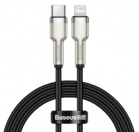 Baseus Cafule Series nabíjecí / datový kabel USB-C na Lightning PD 20W 2m, černá