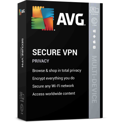 _Nová AVG Secure VPN pro více zařízenína 12 měsíců