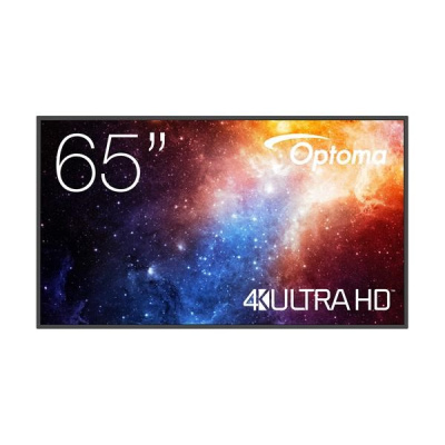 Optoma FPD N3651K 65" - 4K UHD / Android 11 / 450 nits / 4GB RAM / 32GB ROM / 2x 10W speaker, rozbalen