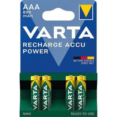 Varta LR03/4BP 800 mAh Ready to use (Blistr 4ks)