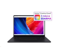 ASUS NTB ProArt P16 (H7606WI-OLED007X), AI 9 HX 370, 16.0" 3840x2400, 64GB, 2TB SSD, Radeon+RTX, W11P, Nano Black