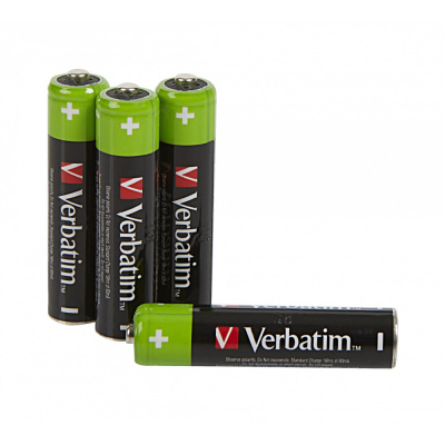 VERBATIM Nabíjecí baterie AAA Premium 4-Pack  2600 mAh HR03