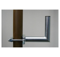 Držák antény na stožár, galvanický zinek, délka 20cm