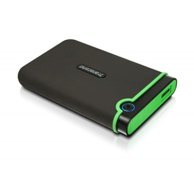 TRANSCEND externí HDD 2,5" USB 3.0 StoreJet 25M3S, 1TB, Black (SATA, Rubber Case, Anti-Shock)