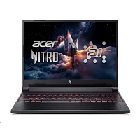 ACER NTB Nitro V 16 AI (ANV16-42-R68R),Ryzen 7 260,16"WUXGA,16GB,512GB SSD,RTX 5080,Linux,Black