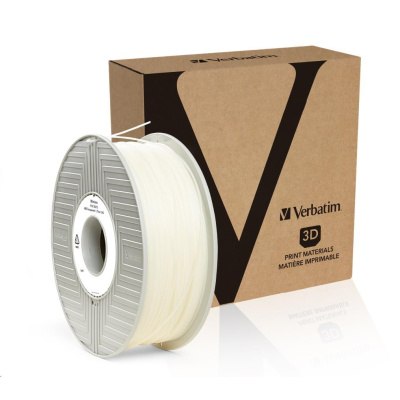 VERBATIM 3D Printer Filament ABS 1.75mm, 404m, 1kg transparent