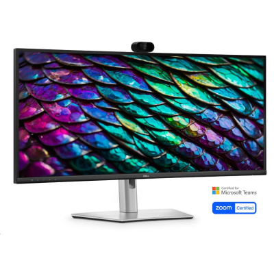 DELL LCD P3426WEB - 34"/UW-QHD/IPS/3440x1440/21:9/100Hz/8ms/1500:1/350 cd/m2/HDMI/DP/VESA/PIVOT/3YNBD (210-BVHQ)