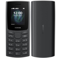 BAZAR - Nokia 105 Dual SIM, 4G, černá (2023), (CZ, SK, HU), poškozený obal