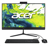 ACER PC AiO Aspire C27-2G_LUBC5120U_65W,Core5 120U,27" FHD,8GB,512GB SSD,UHD,Linux,Black