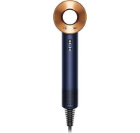 Dyson Supersonic HD07 T3/T4 fén, 1600 W, 3 rychlosti, 4 teploty, koncentrátor, pruská modrá/měděná