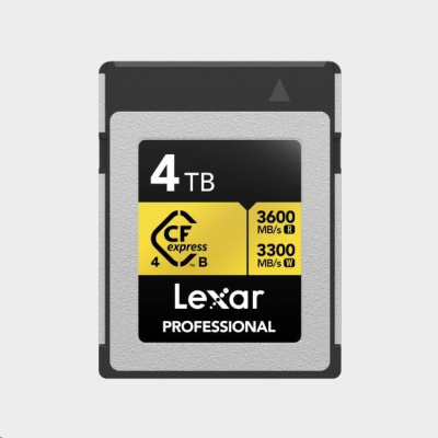 Lexar CFexpress 4.0 Pro Gold R3600/W3300 4TB