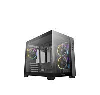 DEEPCOOL Case CG330 3F, mATX, Průhledná bočnice, 3x120mm ARGB Fan, černá